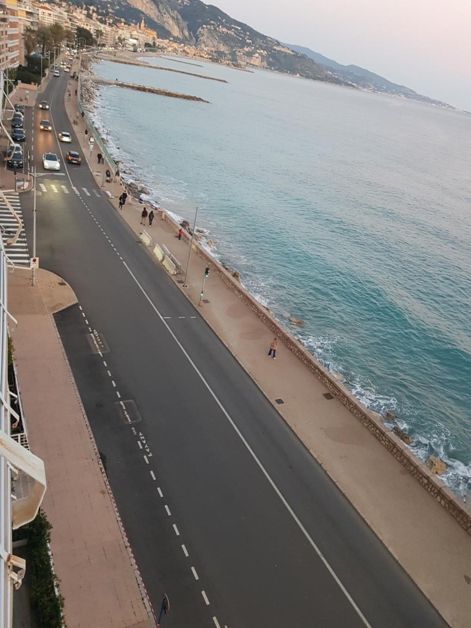 Menton Front Bord De Mer Cote D'Azur Florentina Sea View French Riviera Proche Monaco Montecarlo Superb Studio Dış mekan fotoğraf